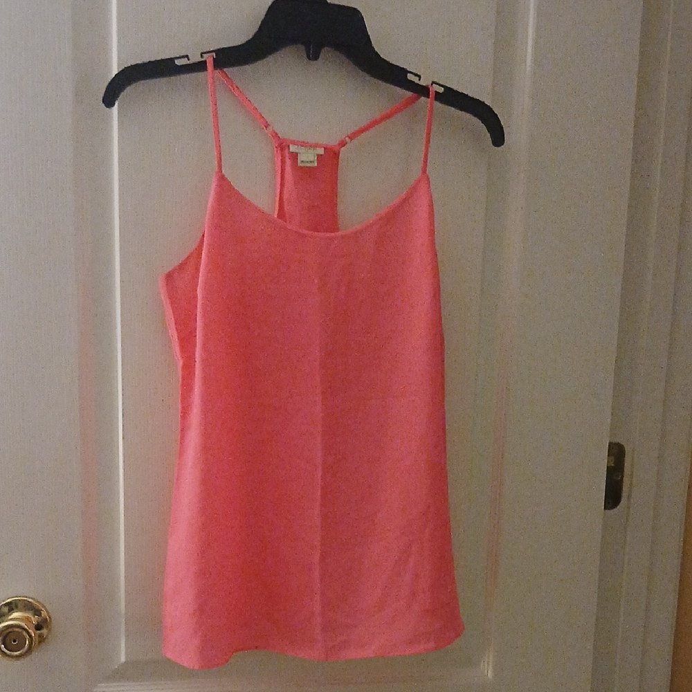 J. Crew Hot Pink Sleeveless Camisole Top